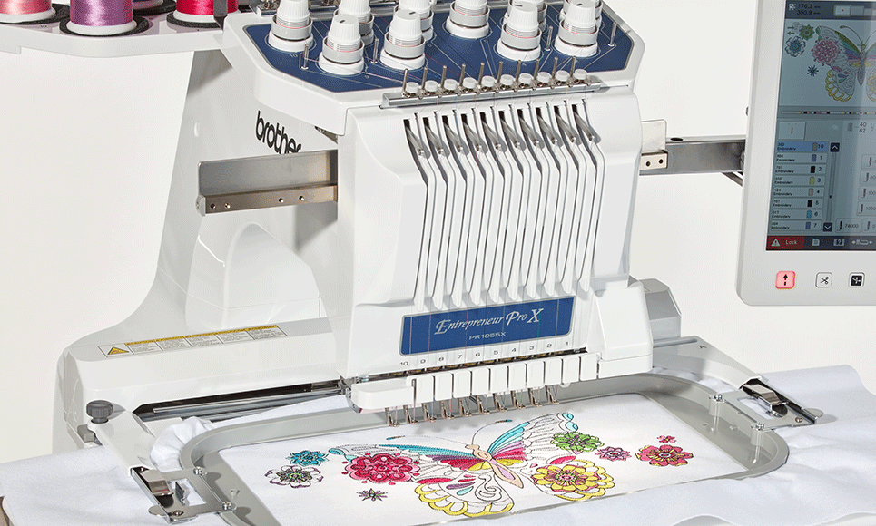 brother PR1055X Stickmaschine