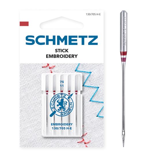 Schmetz Stick-Nadeln Embroidery 130/705 H-E 75/11