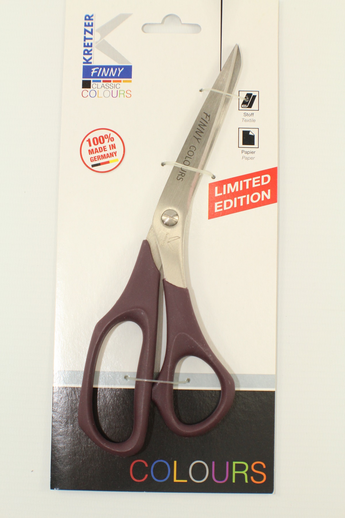 Kretzer FINNY Classic Colours Nähschere (20cm/brombeere)  
