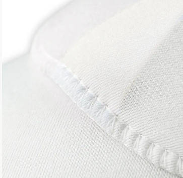 Schulterpolster Raglan, weiss