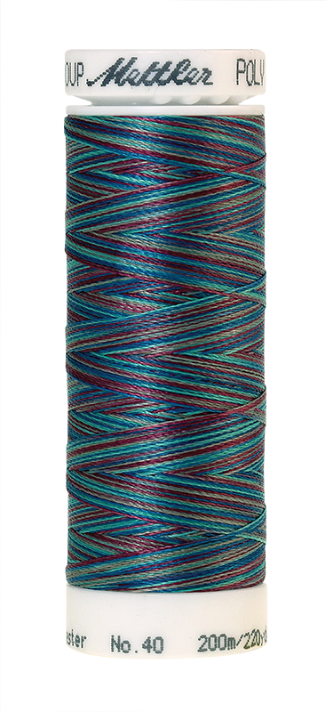 Stickgarn 200 Meter, Farbe:9970, Amann Poly Sheen Multi