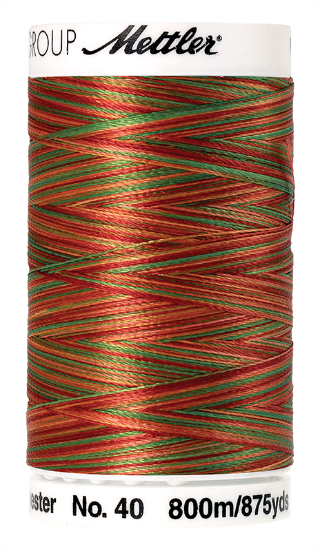 Stickgarn 800 Meter, Farbe:9939, Amann Poly Sheen Multi
