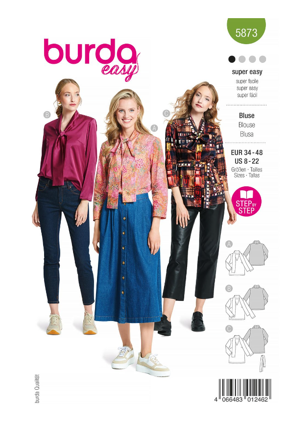 burda Schnitt 5873 "Blusen"
