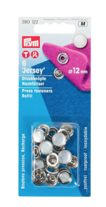 Nähfrei-Druckknöpfe "Jersey"