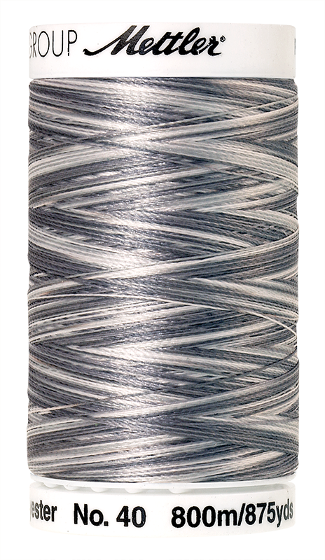 Stickgarn 800 Meter, Farbe:9920, Amann Poly Sheen Multi
