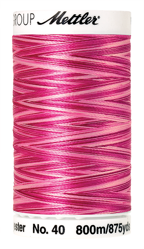 Stickgarn 800 Meter, Farbe:9923, Amann Poly Sheen Multi