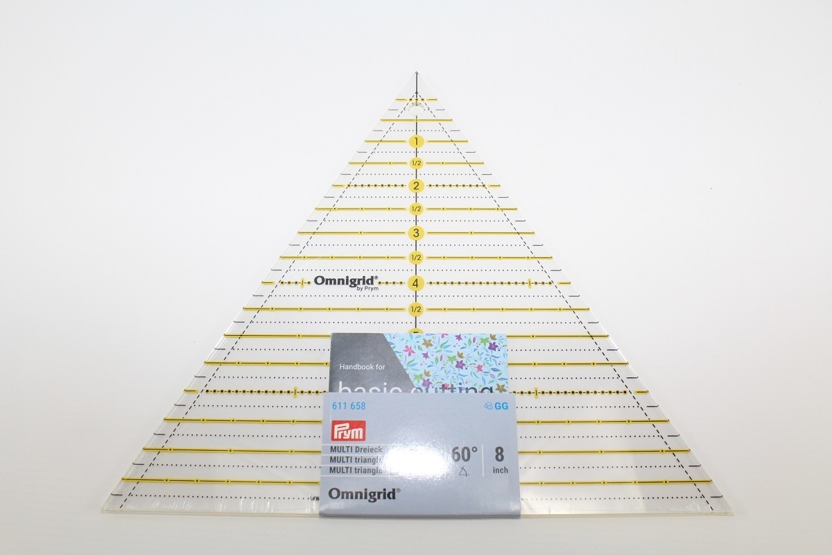 Patchwork-Lineal 60° Dreieck Multi 8 inch